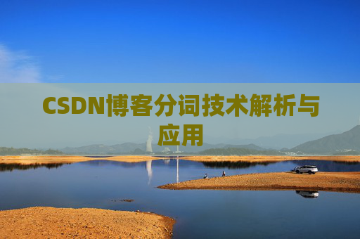 CSDN博客分词技术解析与应用